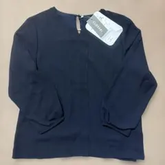 新品 CLOSSHI ブラウス ネイビー Lサイズのサムネイル