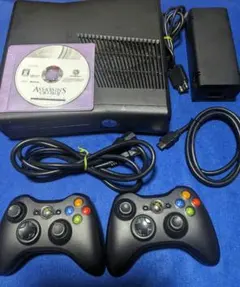 Xbox360 モデル1439 250GB本体 ワイヤレスコントローラー 2個付