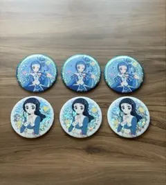 キュアウインク　蒼風なな　ブルジュラ　ホログラム缶バッジ第1弾