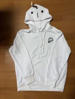 YouTuber ポッキーさん　ホワイトパーカーと半袖TシャツセットMロゴ刺繍