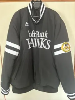 ☆AAA SoftBank Hawks✖️ ポルテ ブラックジャケット Plus Phenix/別注 GORE-TEX WINDSTOPPER PACKABLE TAILORED JACKET