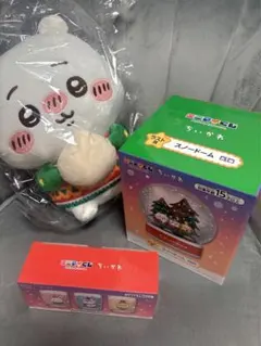 ちいかわ　エニマイくじ　ラスト賞　スノードーム　E賞　キャンドルセット　A賞