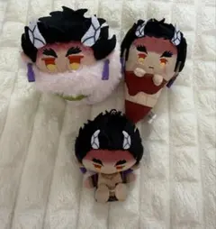 鬼滅の刃　憎珀天　桜餅　アイス　たぴぬい　プラッシュマスコット　ぬいぐるみ