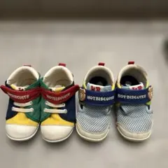 HOT BISCUITS ベビーシューズ2足セット売り　13.5センチ