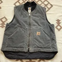 Carhartt ブラックベストUSA製 ブラック 極上フェードXL - メルカリ