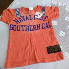 JUNK STORE Tシャツ オレンジ 100