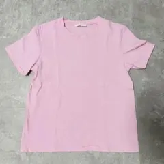 ZARA ラスティック コットン Tシャツ S ピンク 綿100％ 半袖のサムネイル