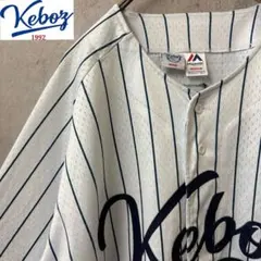 新品タグ付き KEBOZ パワプロ 野球ベースボールシャツ ケボズ L - メルカリ