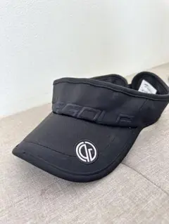 【美品】CPG GOLF サンバイザー　ブラック