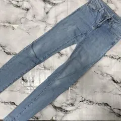 GU スキニーデニム ライトブルー S