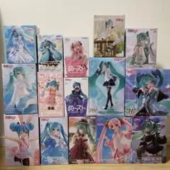 開封済み 初音ミクプライズフィギュア21個まとめ売り - メルカリ