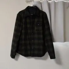 チェック柄　リバーシブルジャケット