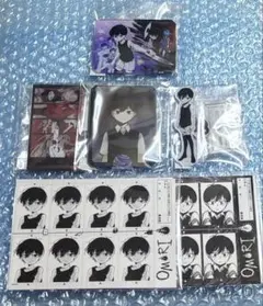 OMORI 推しちゃれ オモリ8アイテムセット C賞 D賞 E賞 - メルカリ