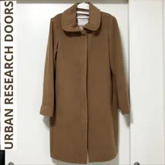 URBAN RESEARCH DOORS 2WAYフードショールカラーコート