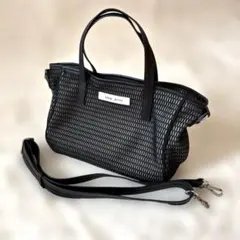 q bag paris メッシュトートバッグ 黒　ブラック　軽量　マザーズバッグ