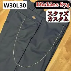 Dickies 874 スタッズカスタム ブラック W32L30 Dickies 874 スタッズカスタム ブラック W32L30 - メルカリ