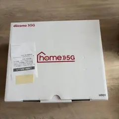NTT docomo home5GルーターHR01ダークグレー ホームルーター
