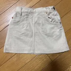 MEN'S BATSU ベージュカジュアルスカート 90
