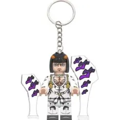 キーホルダー ジョジョの奇妙な冒険 ブローノ・ブチャラティ ミニフィグ 1体