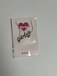 Girls² ロゴネックレス　　NYLON
