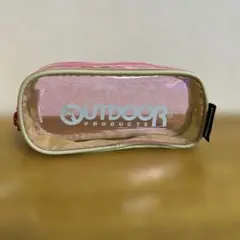 ペンケース　outdoor 筆箱　クリアポーチ