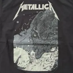 メ*こ様 メタリカ METALLICA 黒 ブラック Tシャツ プリント 古着
