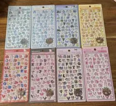 サンリオ文字　ボンボンドロップシール　コンプリート