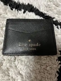 kate spade ブラック カードケース美品