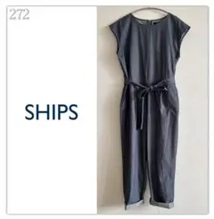 272◆美品◆SHIPS◇シップス◆デニム オールインワン◆
