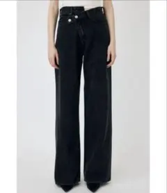 moussy CROSS WAIST WIDE STRAIGHT - メルカリ