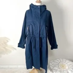 ★Lallia Mu ラリアムー ナイロン モッズコート マウンテンパーカー M