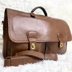 お値下げ交渉受付中！】COACH レザー ショルダーバッグ ブラウン