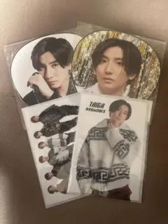 SixTONES クリアファイル ジャンボうちわ 京本大我