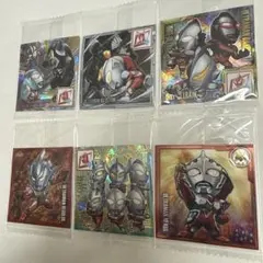 ウルトラマン ウエハースシール 6枚セット
