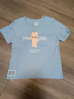 PINK HOUSE 半袖 Tシャツ ブルー キューピーのサムネイル