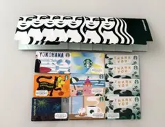 スタバ　カード　10枚　ギフト用カードケース　7枚　セット