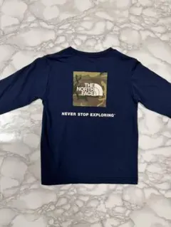 THE NORTH FACE キッズ 長袖カットソー ネイビー