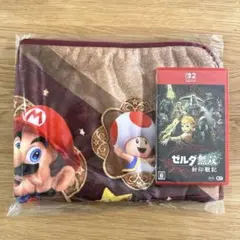 【未開封】「ゼルダ無双 封印戦記」Switch 2 ソフト＆ブランケット　セット