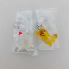 【即日発送】ノンタンめじるしアクセサリー2 ノンタンB たぬきさん 2種セット