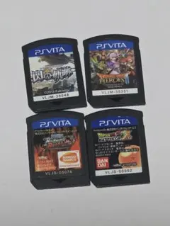 PS Vita ソフトのみ 4本セット 閃の軌跡 ドラゴンクエストヒーローズII