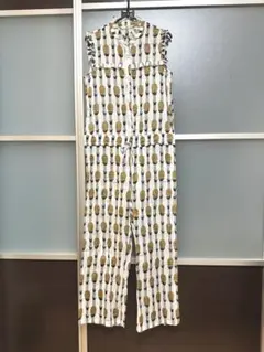 【美品】peu près プープレ つくし柄オールインワン アンビデックス