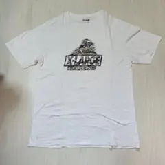 X-LARGE カモフラージュ柄ロゴプリント Tシャツ　XL