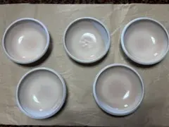 萩焼 紅華山 平鉢5客のサムネイル