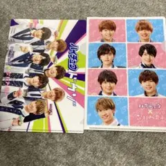 なにわ男子　ハイチュウ　クリアファイル2枚