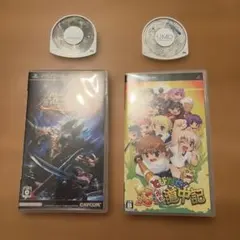 PSP ソフト 4本＋充電器セット
