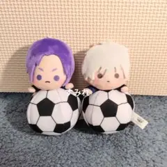ブルーロック ぬいぐるみ マスコット のりマス サッカーボール 2点セット