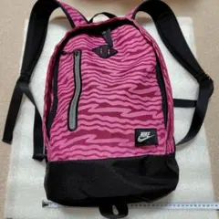 Nike ゼブラ柄リュック ピンク