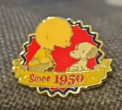 PEANUTS70周年　ブラインドブローチ　スヌーピー　チャーリーブラウン