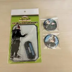 僕のヒーローアカデミア WHM アクスタ缶バッジセット 轟焦凍