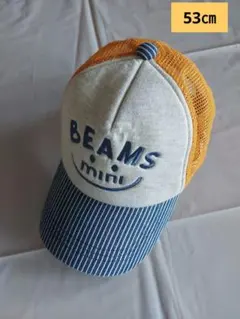 BEAMS mini キッズキャップ 帽子　53㎝のサムネイル